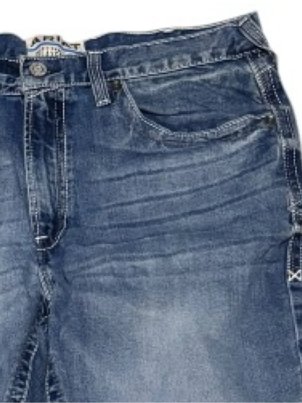 M2 Relaxed Stirling Stretch Boot Cut Jeans In Shasta